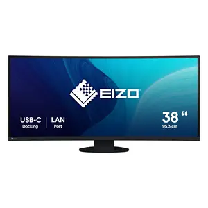 FlexScan EV3895-BK 95,2cm (37.5") Curved Display 3840x1600 Pixel 300 cd/m² 1000:1 5 ms Schwarz FlexScan EV3895-BK 95,2cm (37.5") Curved Display 3840x1600 Pixel 300 cd/m² 1000:1 5 ms Schwarz