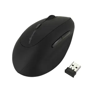 Pro Fit Ergo Maus für Linkshänder Wireless USB Schwarz Pro Fit Ergo Maus für Linkshänder Wireless USB Schwarz