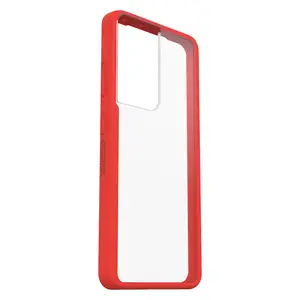 React Samsung Galaxy S21 Ultra 5G Hülle Power Rot Transparent/Rot React Samsung Galaxy S21 Ultra 5G Hülle Power Rot Transparent/Rot
