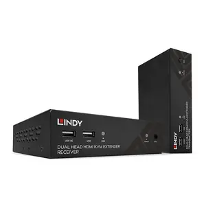 100m Cat.6 Dual Head HDMI, USB & RS232 Extender 100m Cat.6 Dual Head HDMI, USB & RS232 Extender