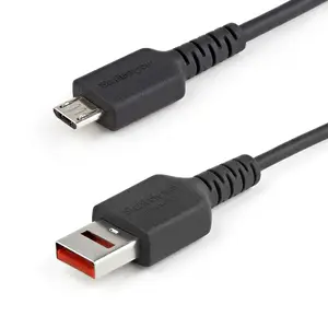 StarTech Secure Charging Cable USB-A zu Micro USB Kabel Stecker/Stecker Schwarz 1m StarTech Secure Charging Cable USB-A zu Micro USB Kabel Stecker/Stecker Schwarz 1m