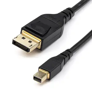 StarTech Mini DisplayPort zu DisplayPort Kabel Stecker/Stecker Schwarz 1m StarTech Mini DisplayPort zu DisplayPort Kabel Stecker/Stecker Schwarz 1m