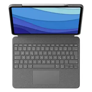 Combo Touch Case für Apple iPad Pro 12,9" (5. Gen.) Grau Layout Deutsch Combo Touch Case für Apple iPad Pro 12,9" (5. Gen.) Grau Layout Deutsch