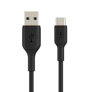 BOOSTCHARGE USB Kabel USB-C/USB-A Stecker/Stecker Schwarz 2m BOOSTCHARGE USB Kabel USB-C/USB-A Stecker/Stecker Schwarz 2m