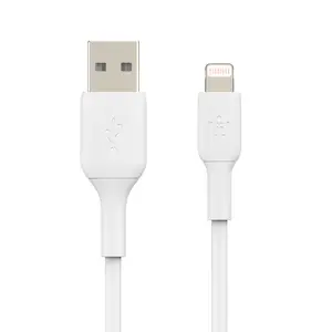 BOOSTCHARGE Ladekabel Lightning/USB-A Stecker/Stecker Weiß 2m BOOSTCHARGE Ladekabel Lightning/USB-A Stecker/Stecker Weiß 2m