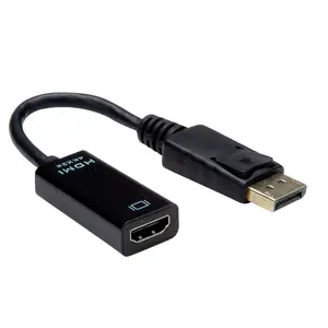 DisplayPort auf HDMI Adapter Schwarz DisplayPort auf HDMI Adapter Schwarz