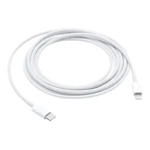 Lightning Kabel USB-C/Lightning Stecker/Stecker Weiß 2m Lightning Kabel USB-C/Lightning Stecker/Stecker Weiß 2m