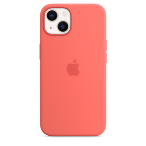 iPhone 13 Silicone Case with MagSafe – Pink Pomelo