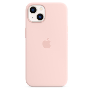 iPhone 13 Silicone Case with MagSafe – Chalk Pink