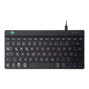 R-Go Compact Break Tastatur QWERTZ (DE) schwarz kabelgebunden R-Go Compact Break Tastatur QWERTZ (DE) schwarz kabelgebunden