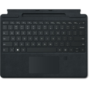 Surface Pro Signature Keyboard mit Fingerabdruckleser Layout Deutsch schwarz