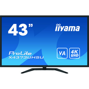 ProLite X4373UHSU-B1 108cm (43") Display 3840x2160 Pixel 400 cd/m² 4000:1 3ms Schwarz