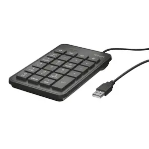 Xalas USB Nummernpad schwarz Xalas USB Nummernpad schwarz