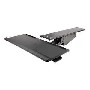 Höhenverstellbare Tastatur- und Mausablage 25,4cm x 66,04cm Ergonomisch neig und drehbar Höhenverstellbare Tastatur- und Mausablage 25,4cm x 66,04cm Ergonomisch neig und drehbar