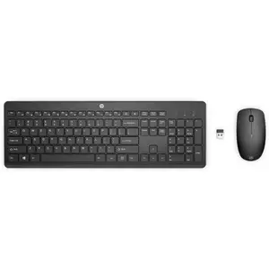235 Wireless-Maus und -Tastatur (kombiniert), Volle Größe (100%), Kabellos, RF Wireless, Schwarz, Maus enthalten 235 Wireless-Maus und -Tastatur (kombiniert), Volle Größe (100%), Kabellos, RF Wireless, Schwarz, Maus enthalten