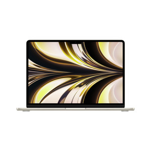 MacBook Air Apple M2 Chip mit 8-Core CPU 10-Core GPU 16 GB RAM 512 GB SSD 34,5cm (13,6") Retina 35W Dual USB-C Port Power Adapter inklusive starlight