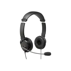 USB Hi-Fi Headsets Binaural Schwarz USB Hi-Fi Headsets Binaural Schwarz