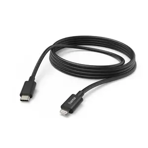 Ladekabel USB-C - Lightning 3m Schwarz Ladekabel USB-C - Lightning 3m Schwarz