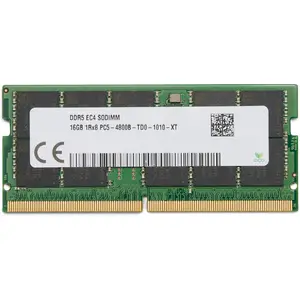 16GB DDR5 SODIMM 262-PIN 4800 MHz PC5-38400 ECC 16GB DDR5 SODIMM 262-PIN 4800 MHz PC5-38400 ECC