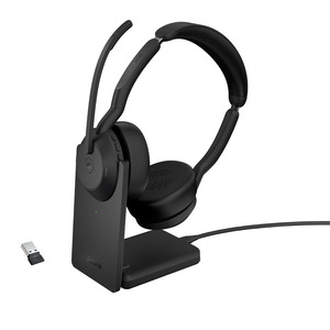Evolve2 55 MS Stereo Headset On-Ear mit Ladestation