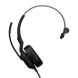Evolve2 50 MS Mono Headset On-Ear Bluetooth USB-C Schwarz