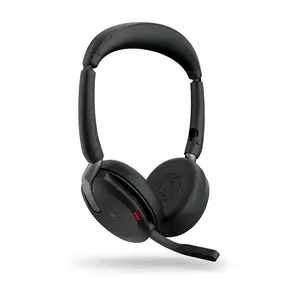 Evolve2 65 Flex MS Stereo Headset On-Ear Bluetooth USB-A black Evolve2 65 Flex MS Stereo Headset On-Ear Bluetooth USB-A black