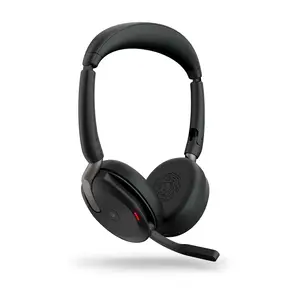 Evolve2 65 Flex MS Stereo Headset On-Ear Bluetooth USB-C Schwarz Evolve2 65 Flex MS Stereo Headset On-Ear Bluetooth USB-C Schwarz