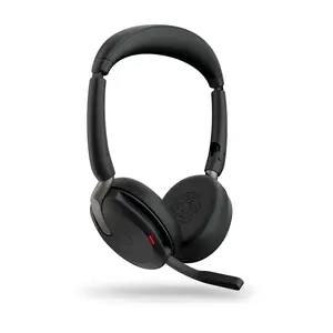 Evolve2 65 Flex UC Stereo Headset On-Ear Bluetooth USB-A Schwarz Evolve2 65 Flex UC Stereo Headset On-Ear Bluetooth USB-A Schwarz