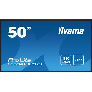 ProLite LE5041UHS-B1 Digital Signage 127cm (50") 3840x2160 Pixel 5000:1 350 cd/m² 9ms Schwarz