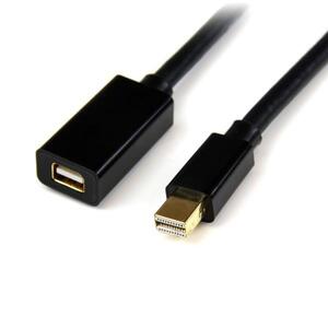 Mini DisplayPort Verlängerungskabel Stecker/Stecker Schwarz 1,8m
