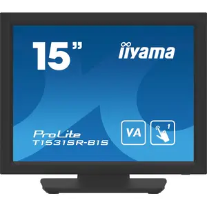 ProLite T1531SR-B1S. Bildschirmdiagonale: 38,1 cm (15"), Display-Auflösung: 1024 x 768 Pixel, HD-Typ: XGA, Bildschirmtechnologie: LCD, Reaktionszeit: 18 ms, Natives Seitenverhältnis: 4:3, Bildwinkel, hor ProLite T1531SR-B1S. Bildschirmdiagonale: 38,1 cm (15"), Display-Auflösung: 1024 x 768 Pixel, HD-Typ: XGA, Bildschirmtechnologie: LCD, Reaktionszeit: 18 ms, Natives Seitenverhältnis: 4:3, Bildwinkel, hor
