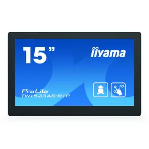 ProLite TW1523AS-B1P. Bildschirmdiagonale: 39,6 cm (15.6"), Display-Auflösung: 1920 x 1080 Pixel, HD-Typ: Full HD, Bildschirmtechnologie: LED, Reaktionszeit: 30 ms, Natives Seitenverhältnis: 16:9, Bildwi ProLite TW1523AS-B1P. Bildschirmdiagonale: 39,6 cm (15.6"), Display-Auflösung: 1920 x 1080 Pixel, HD-Typ: Full HD, Bildschirmtechnologie: LED, Reaktionszeit: 30 ms, Natives Seitenverhältnis: 16:9, Bildwi