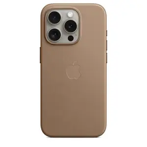 Feingewebe Case iPhone 15 Pro mit MagSafe taupe Feingewebe Case iPhone 15 Pro mit MagSafe taupe