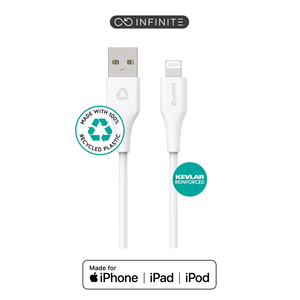 ES601170 1 m Lightning USB A Männlich Männlich Weiß