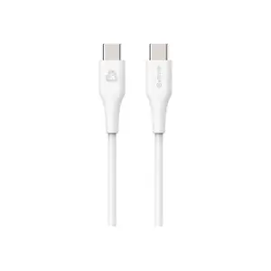 Ladekabel USB-C auf USB-C weiß 1m Ladekabel USB-C auf USB-C weiß 1m