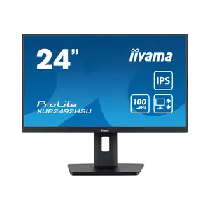 ProLite XUB2492HSU-B6 LED-Monitor 60,5 cm 23,8" 1920x1080 FHD 100 Hz IPS 250 cd/m² 1300:1 0.4 ms HDMI DisplayPort Lautsprecher mattschwarz Pivot ProLite XUB2492HSU-B6 LED-Monitor 60,5 cm 23,8" 1920x1080 FHD 100 Hz IPS 250 cd/m² 1300:1 0.4 ms HDMI DisplayPort Lautsprecher mattschwarz Pivot