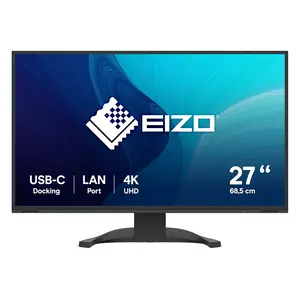 FlexScan EV2740X-BK Computerbildschirm 68,6cm (27") 3840x2160 Pixel 4K Ultra HD 2000:1 350 cd/m² LCD Schwarz FlexScan EV2740X-BK Computerbildschirm 68,6cm (27") 3840x2160 Pixel 4K Ultra HD 2000:1 350 cd/m² LCD Schwarz