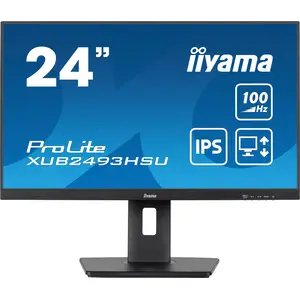ProLite XUB2493HSU-B6 LED-Monitor 60,5 cm 23,8" 1920x1080 FHD 100 Hz IPS 250 cd/m² 1000:1 1 ms HDMI DisplayPort Lautsprecher mattschwarz Pivot ProLite XUB2493HSU-B6 LED-Monitor 60,5 cm 23,8" 1920x1080 FHD 100 Hz IPS 250 cd/m² 1000:1 1 ms HDMI DisplayPort Lautsprecher mattschwarz Pivot