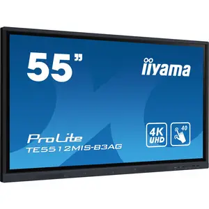 ProLite TE5512MIS-B3AG 138,8cm 54,6" LCD-Display mit LED-Hintergrundbeleuchtung interaktive Digital Signage mit Touchscreen (Multi-Touch) optionaler Slot-in-PC 4K UHD (2160p) 3840x2160 16:9 1200:1 400 cd ProLite TE5512MIS-B3AG 138,8cm 54,6" LCD-Display mit LED-Hintergrundbeleuchtung interaktive Digital Signage mit Touchscreen (Multi-Touch) optionaler Slot-in-PC 4K UHD (2160p) 3840x2160 16:9 1200:1 400 cd