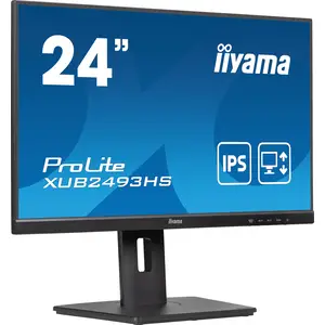 ProLite XUB2493HS-B6 60,5cm 23,8" 1920x1080 FHD 100 Hz IPS 250 cd/m² 1300:1 0.5 ms HDMI DisplayPort Lautsprecher Schwarz Matte Pivot ProLite XUB2493HS-B6 60,5cm 23,8" 1920x1080 FHD 100 Hz IPS 250 cd/m² 1300:1 0.5 ms HDMI DisplayPort Lautsprecher Schwarz Matte Pivot