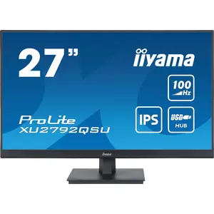 ProLite XU2792QSU-B6 LED-Monitor 68,5cm 27" 2560x1440 Pixel 250 cd/m² 1300:1 0.4 ms HDMI DisplayPort Lautsprecher mattschwarz ProLite XU2792QSU-B6 LED-Monitor 68,5cm 27" 2560x1440 Pixel 250 cd/m² 1300:1 0.4 ms HDMI DisplayPort Lautsprecher mattschwarz