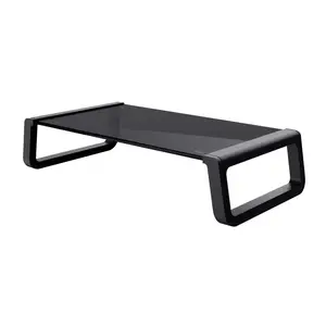 Monta Tempered glass monitor stand Schwarz Monta Tempered glass monitor stand Schwarz
