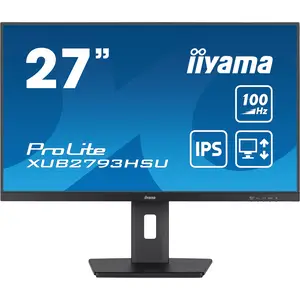 ProLite XUB2793HSU-B6 LED-Monitor 68,6cm 27" 1920x1080 FHD 100 Hz IPS 250 cd/m² 1000:1 1 ms HDMI DisplayPort Lautsprecher mattschwarz Pivot ProLite XUB2793HSU-B6 LED-Monitor 68,6cm 27" 1920x1080 FHD 100 Hz IPS 250 cd/m² 1000:1 1 ms HDMI DisplayPort Lautsprecher mattschwarz Pivot