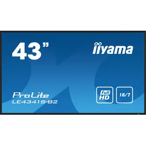 ProLite LE4341S-B2 108cm 42,5" LCD-Display mit LED-Hintergrundbeleuchtung Digital Signage1920x1080 Pixel 16:9 1200:1 350cd/m² 8ms schwarze Blende mit glänzender Oberfläche ProLite LE4341S-B2 108cm 42,5" LCD-Display mit LED-Hintergrundbeleuchtung Digital Signage1920x1080 Pixel 16:9 1200:1 350cd/m² 8ms schwarze Blende mit glänzender Oberfläche