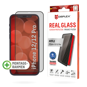 DISPLEX Privacy Glas für Apple iPhone 12/12 Pro