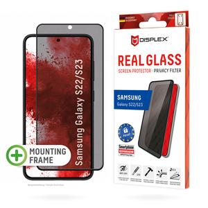 DISPLEX Privacy Glas für Samsung Galaxy S22/S23
