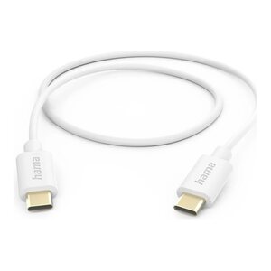 Ladekabel USB-C /USB-C Weiß 1m