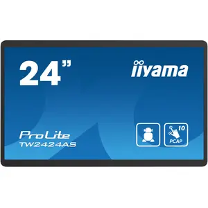 ProLite TW2424AS-B1 LED-Monitor 59,9cm 23,6" feststehend Touchscreen 1920x1080 FHD 60 Hz IPS 1000:1 14 ms HDMI Lautsprecher Schwarz Matte ProLite TW2424AS-B1 LED-Monitor 59,9cm 23,6" feststehend Touchscreen 1920x1080 FHD 60 Hz IPS 1000:1 14 ms HDMI Lautsprecher Schwarz Matte