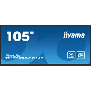 ProLite TE10518UWI-B1AG 265,7 cm 104,6" LCD-Display mit LED-Hintergrundbeleuchtung interaktive Digital Signage mit Touchscreen Android 5K UHD 5120x2160 21:9 4000:1 450 cd/m² 6,5 ms Schwarz Matte ProLite TE10518UWI-B1AG 265,7 cm 104,6" LCD-Display mit LED-Hintergrundbeleuchtung interaktive Digital Signage mit Touchscreen Android 5K UHD 5120x2160 21:9 4000:1 450 cd/m² 6,5 ms Schwarz Matte