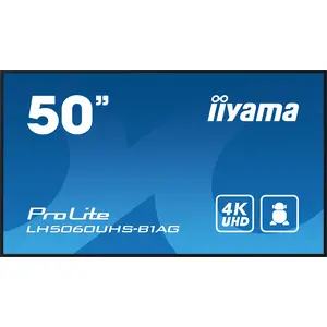 ProLite LH5060UHS-B1AG 125,7 cm 49,5" LCD-Display mit LED-Hintergrundbeleuchtung Digital Signage mit mit SoC Mediaplayer Android 4K UHD (2160p) 3840x2160 16:9 1200:1 500 cd/m² 8 ms Edge-Beleuchtung Schwa ProLite LH5060UHS-B1AG 125,7 cm 49,5" LCD-Display mit LED-Hintergrundbeleuchtung Digital Signage mit mit SoC Mediaplayer Android 4K UHD (2160p) 3840x2160 16:9 1200:1 500 cd/m² 8 ms Edge-Beleuchtung Schwa